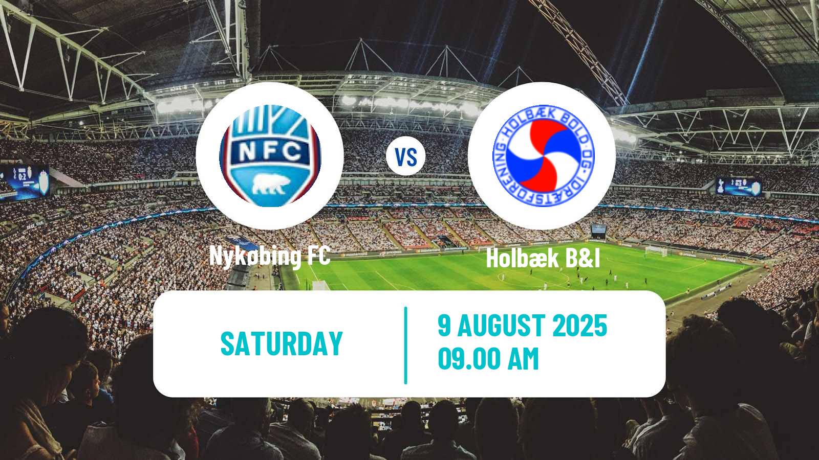 Soccer Danish 3 Division Nykøbing - Holbæk