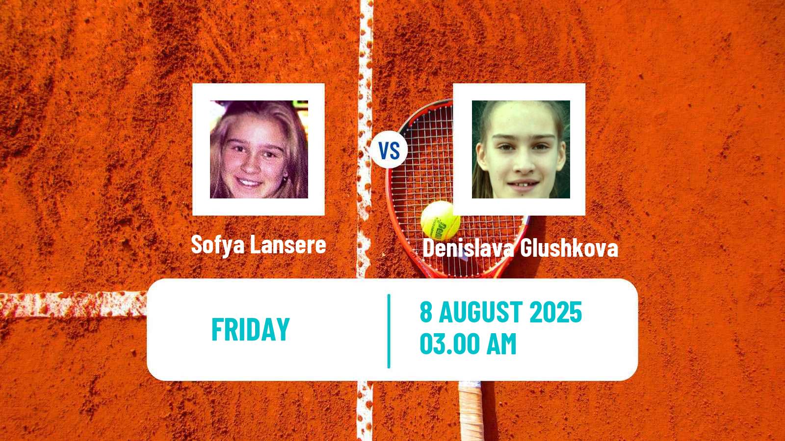 Tennis ITF W35 Kursumlijska Banja 2 Women Sofya Lansere - Denislava Glushkova