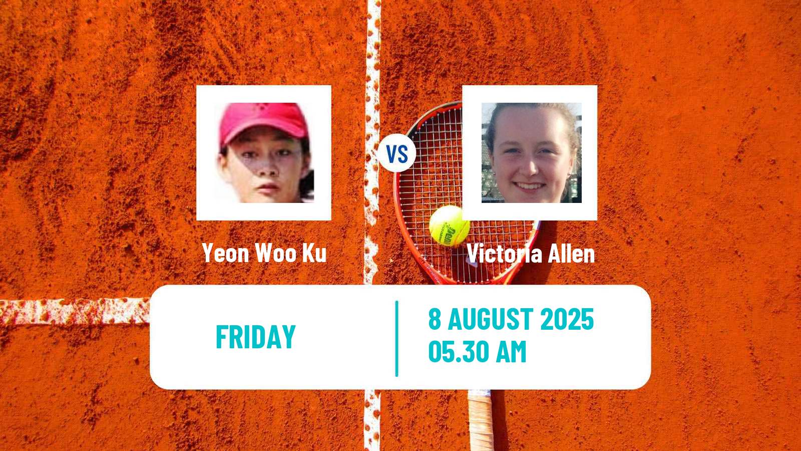 Tennis ITF W35 Roehampton 2 Women Yeon Woo Ku - Victoria Allen