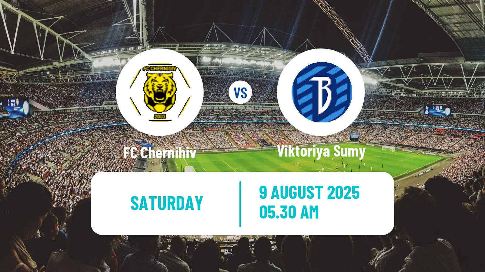 Soccer Ukrainian Persha Liga Chernihiv - Viktoriya Sumy