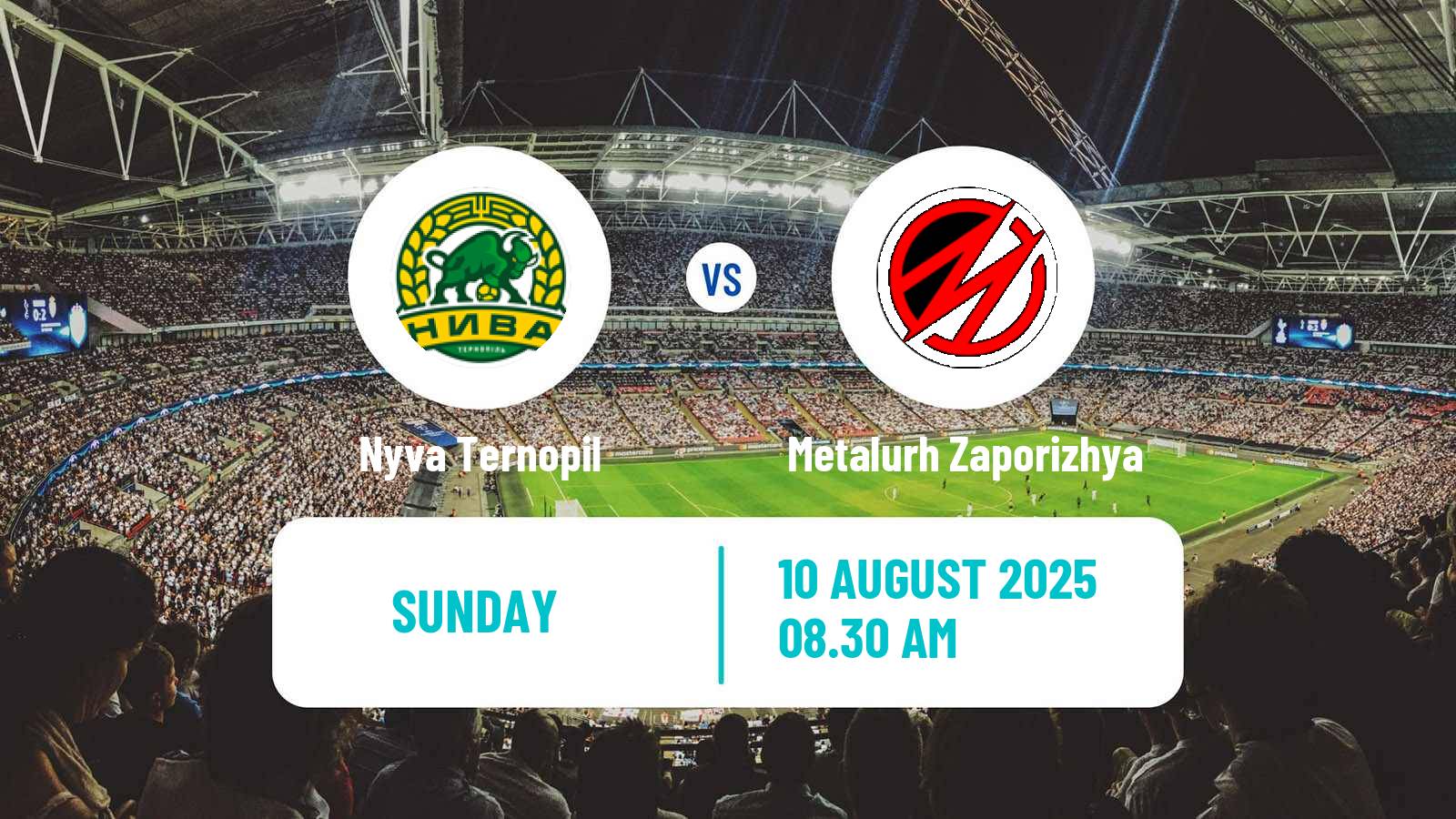 Soccer Ukrainian Persha Liga Nyva Ternopil - Metalurh Zaporizhya