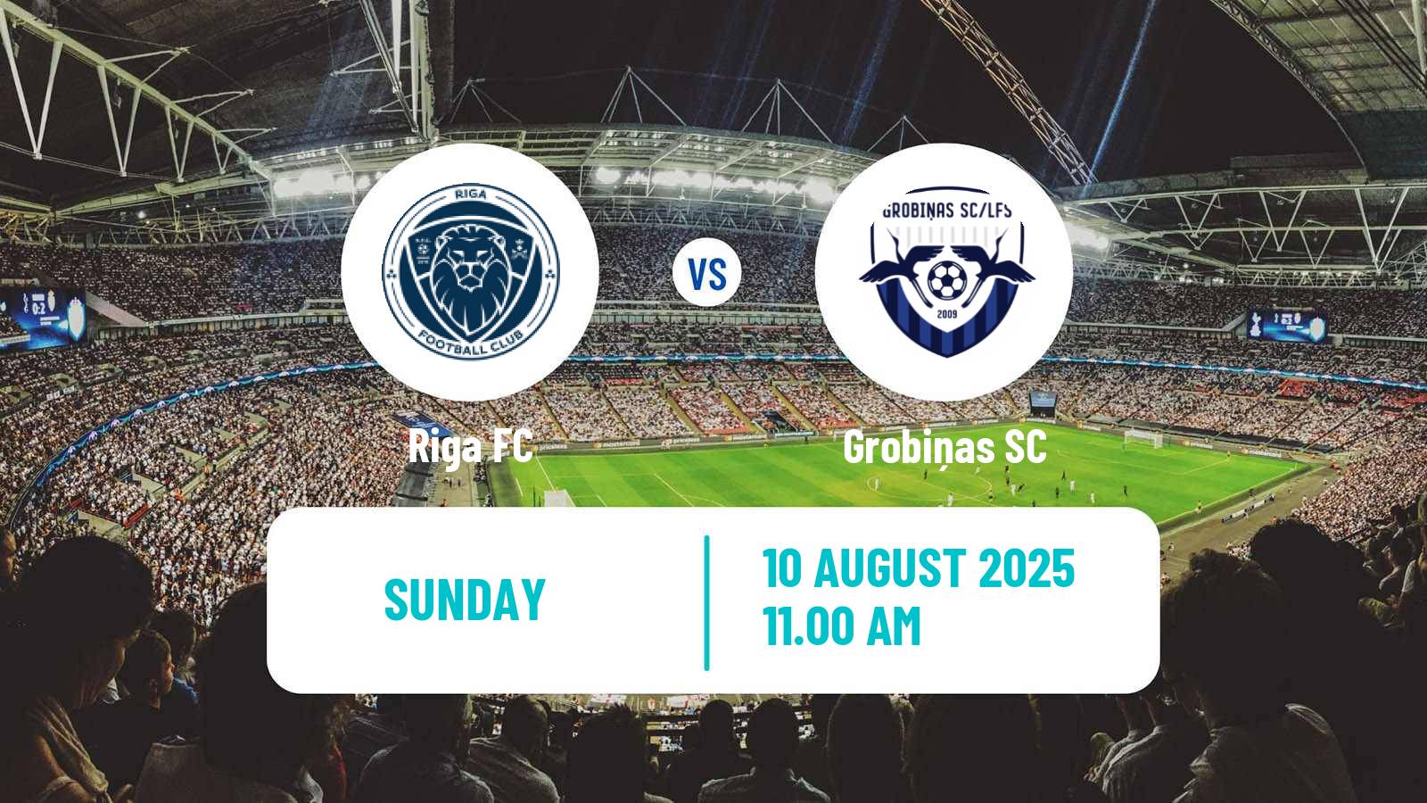Soccer Latvian Virsliga Riga - Grobiņa