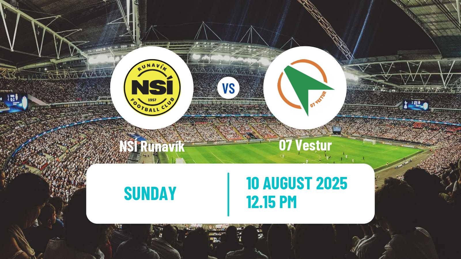 Soccer Faroe Islands Premier League NSÍ Runavík - 07 Vestur
