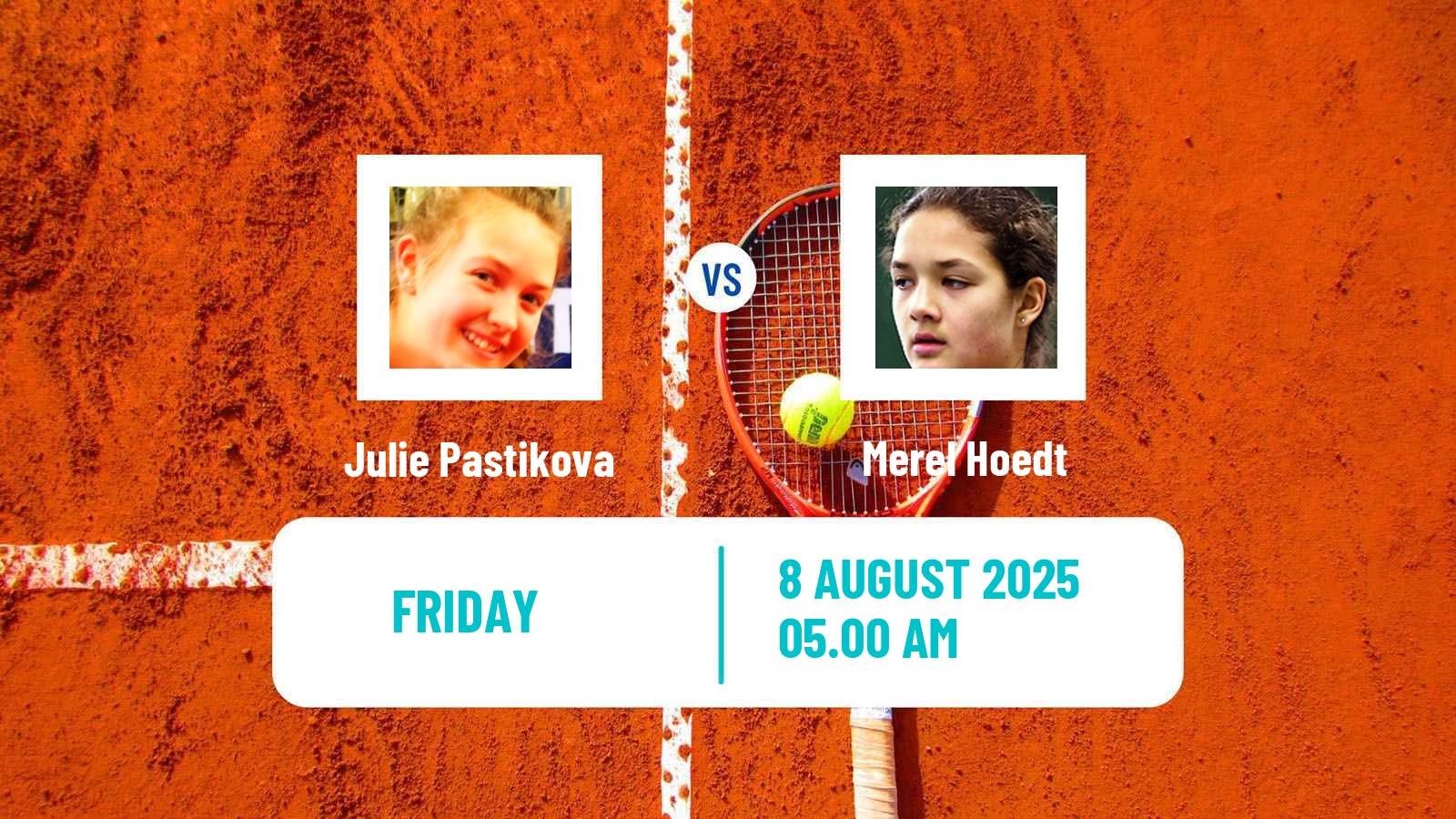 Tennis ITF W15 Bielsko Biala Women Julie Pastikova - Merel Hoedt