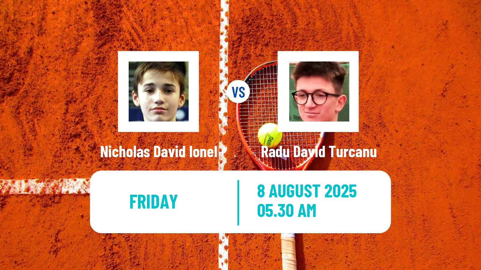 Tennis ITF M15 Curtea De Arges Men Nicholas David Ionel - Radu David Turcanu