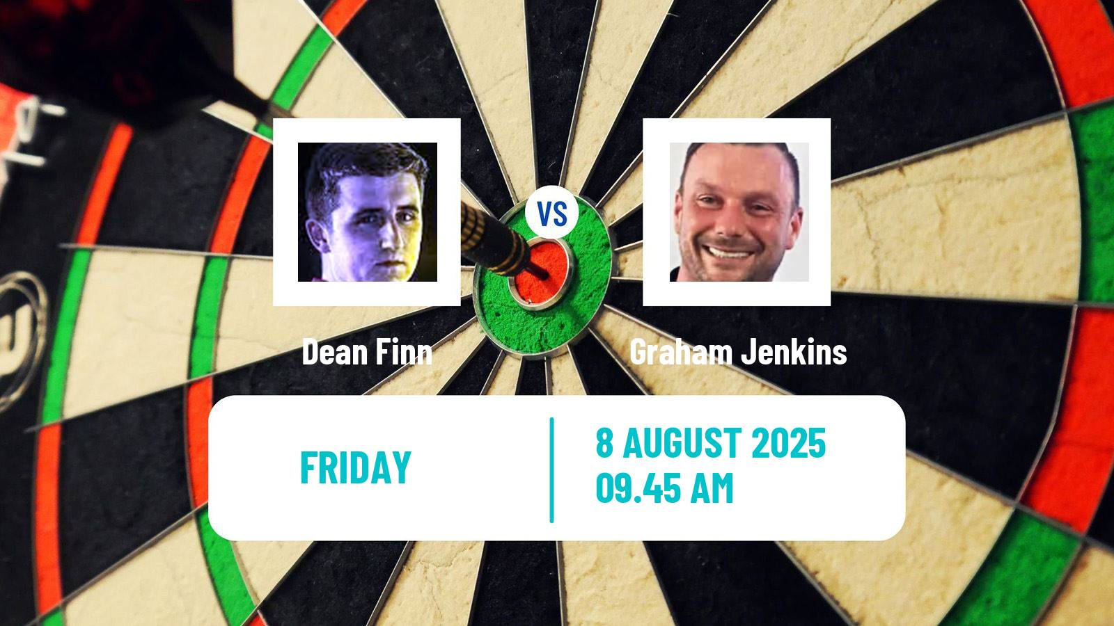 Darts Modus Super Series Dean Finn - Graham Jenkins