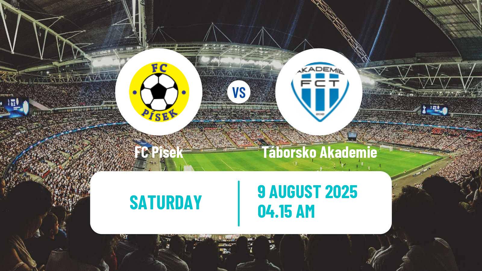 Soccer Czech CFL Group A Pisek - Táborsko Akademie