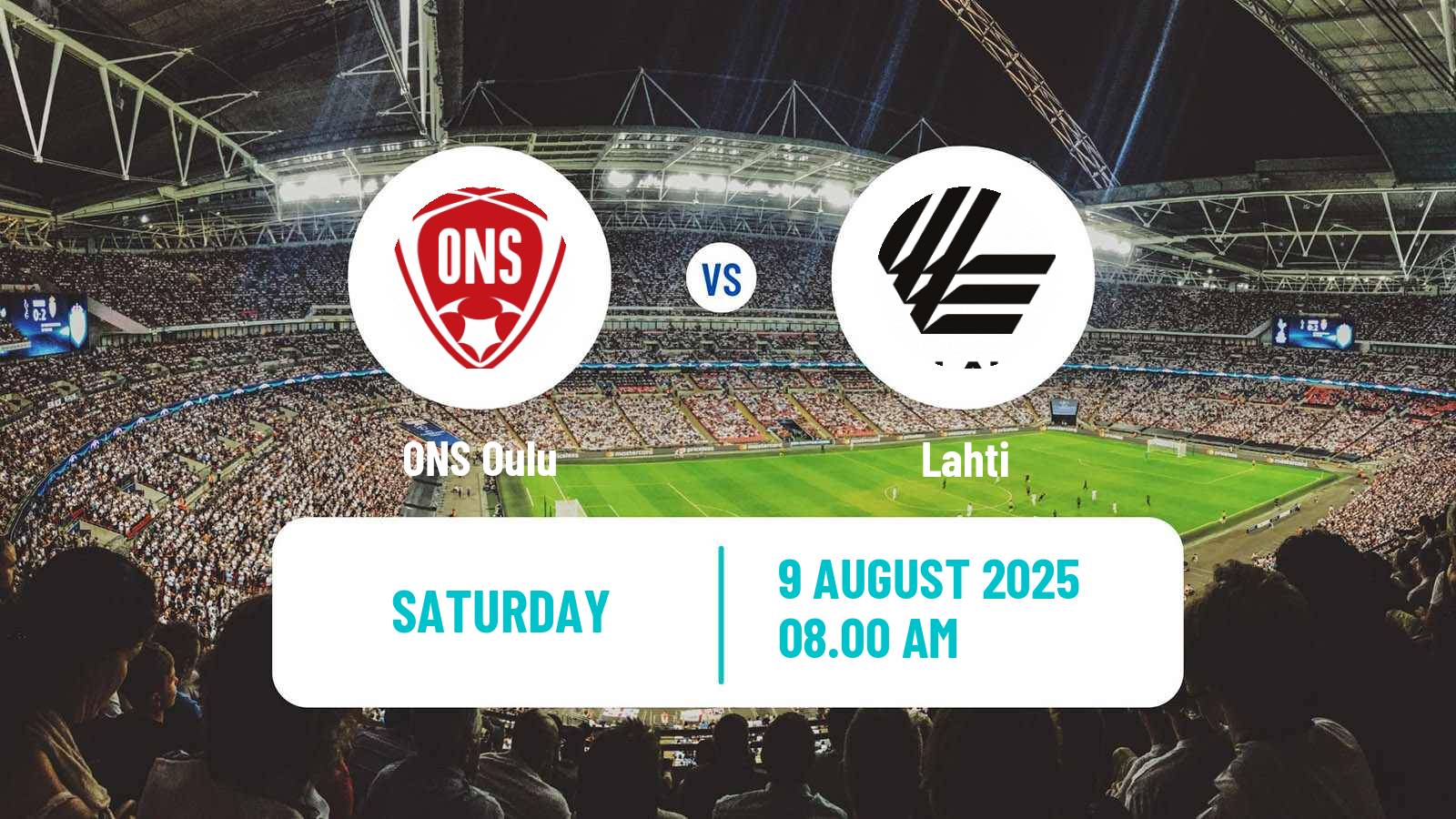Soccer Finnish Ykkonen Women ONS Oulu - Lahti