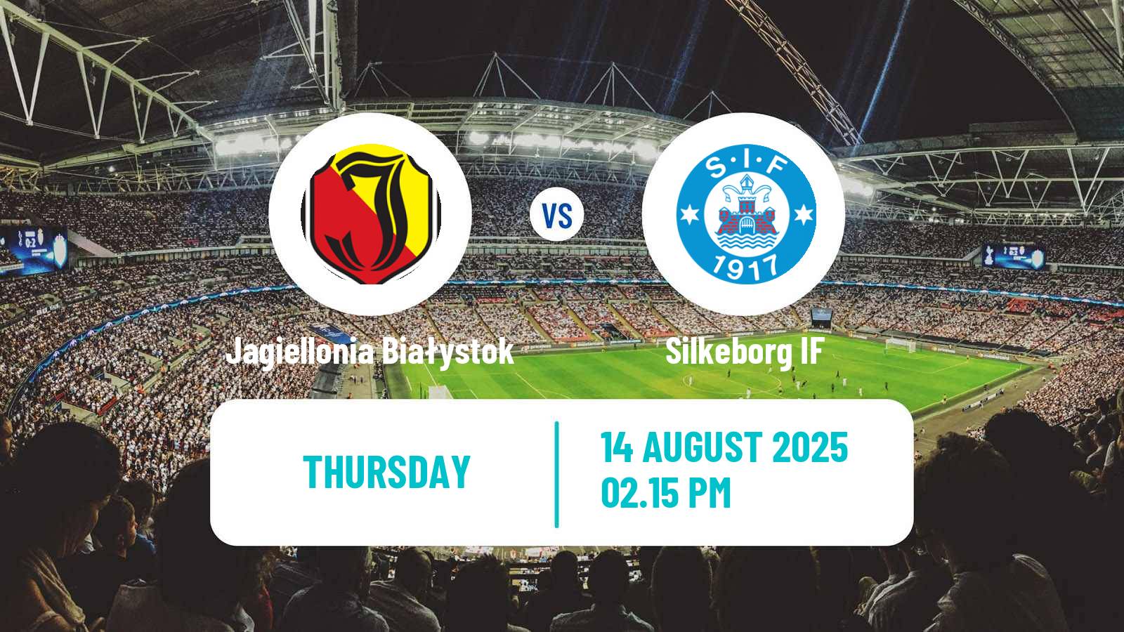 Soccer UEFA Europa Conference League Jagiellonia Białystok - Silkeborg IF