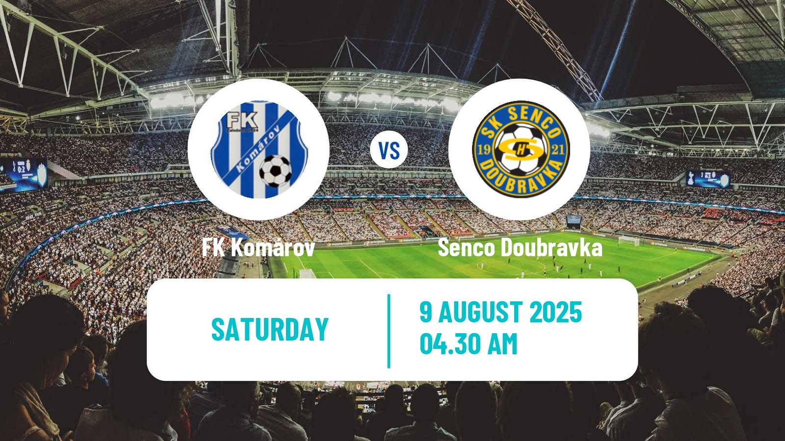 Soccer Czech Division A Komárov - Senco Doubravka