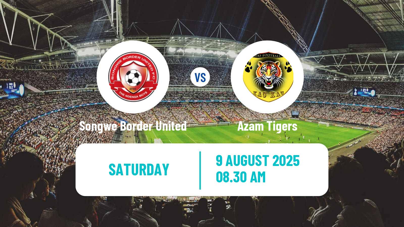 Soccer Malawi Premier Division Songwe Border United - Azam Tigers