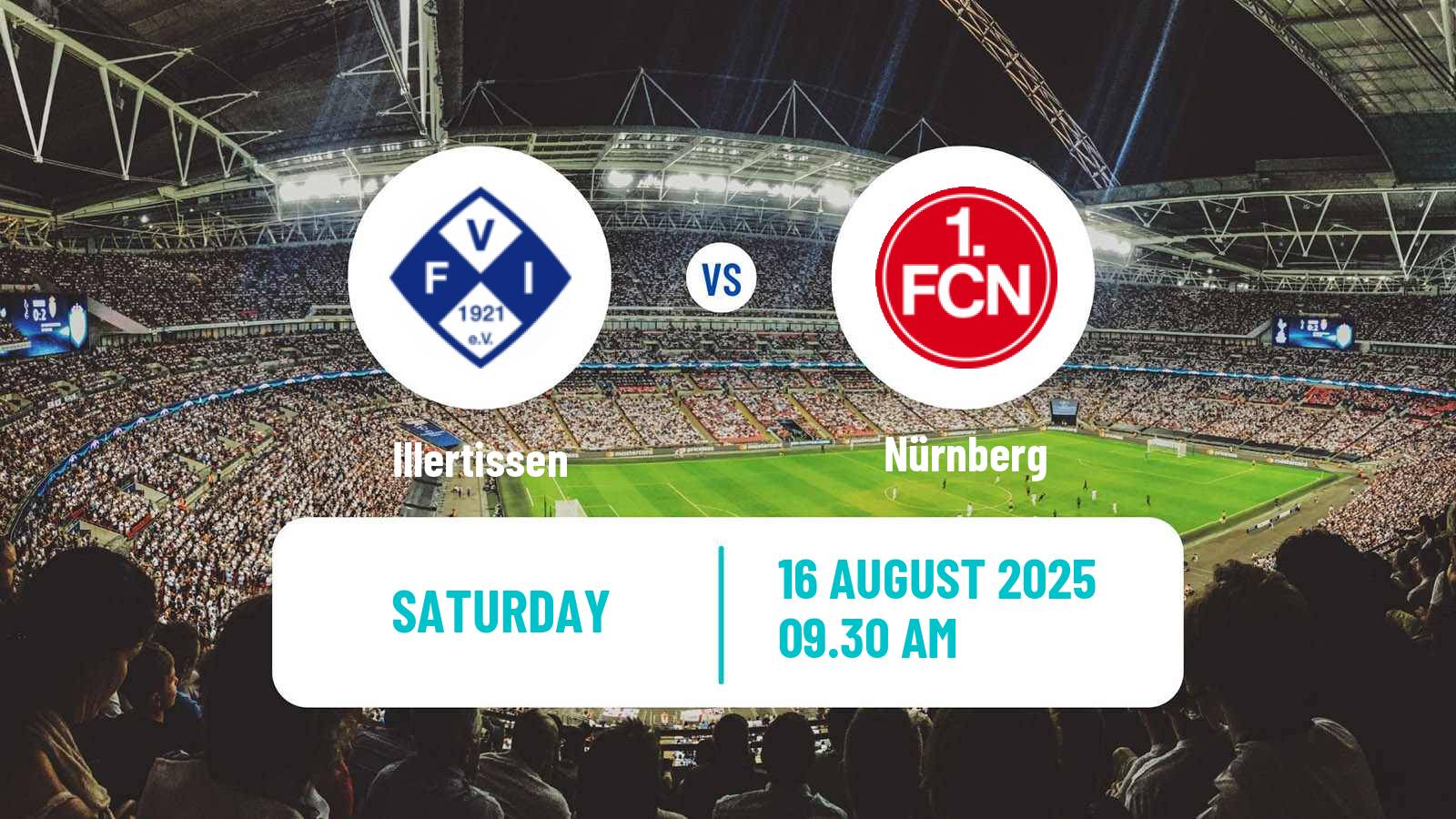 Soccer German DFB Pokal Illertissen - Nürnberg