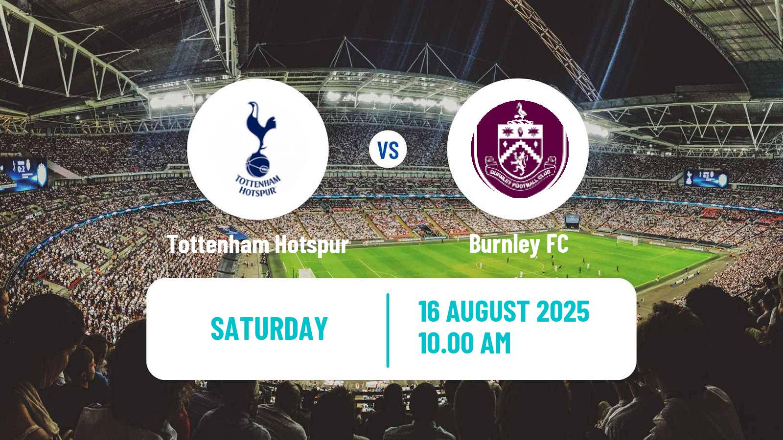 Soccer English Premier League Tottenham Hotspur - Burnley