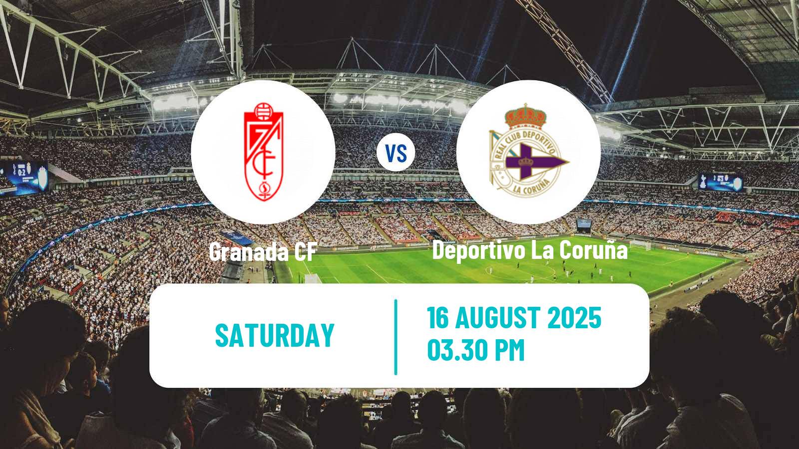 Soccer Spanish LaLiga2 Granada - Deportivo La Coruña