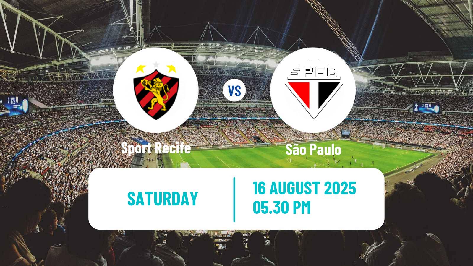 Soccer Brazilian Serie A Sport Recife - São Paulo