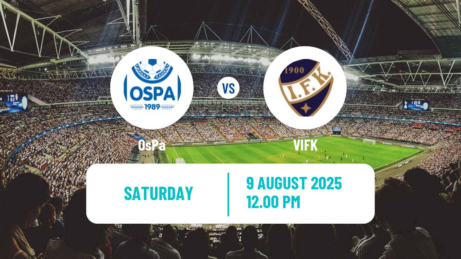 Soccer Finnish Kakkonen Group C OsPa - VIFK