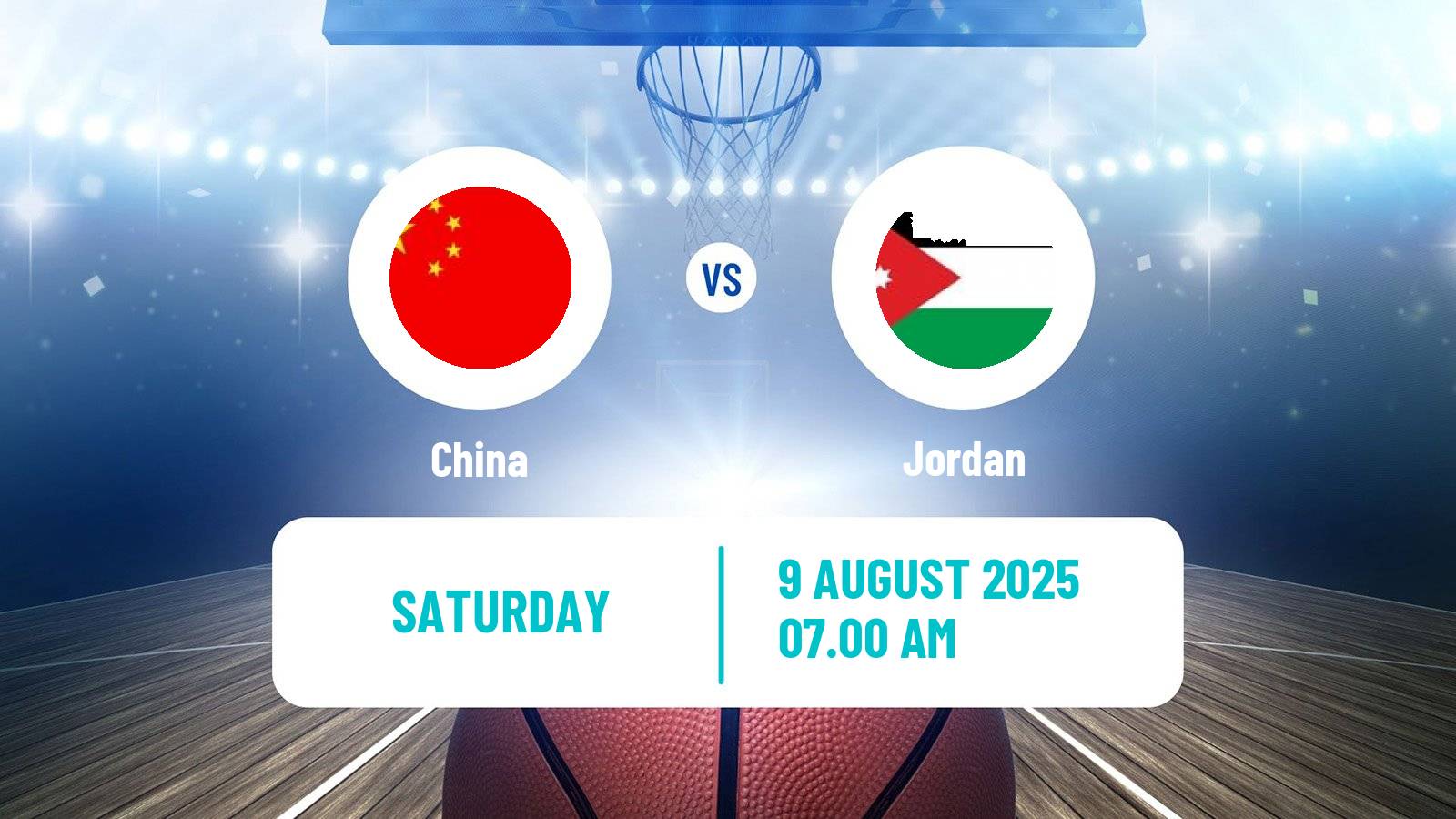 Basketball Asia Cup Basketball China - Jordan