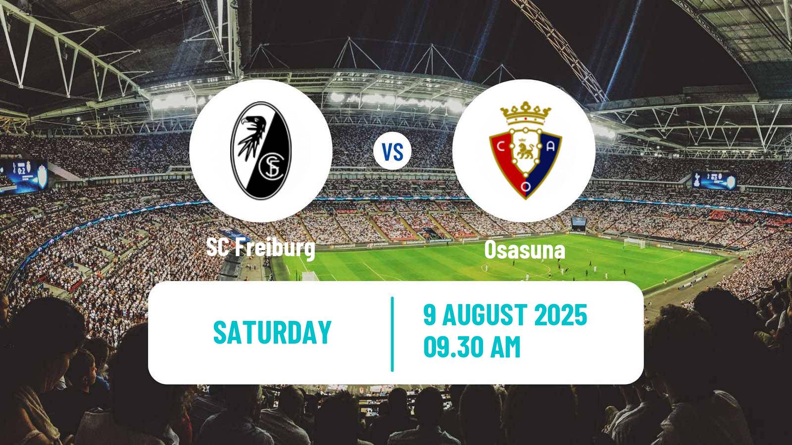 Soccer Club Friendly Freiburg - Osasuna