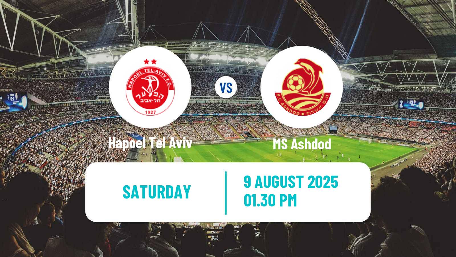 Soccer Israeli Toto Cup Hapoel Tel Aviv - MS Ashdod