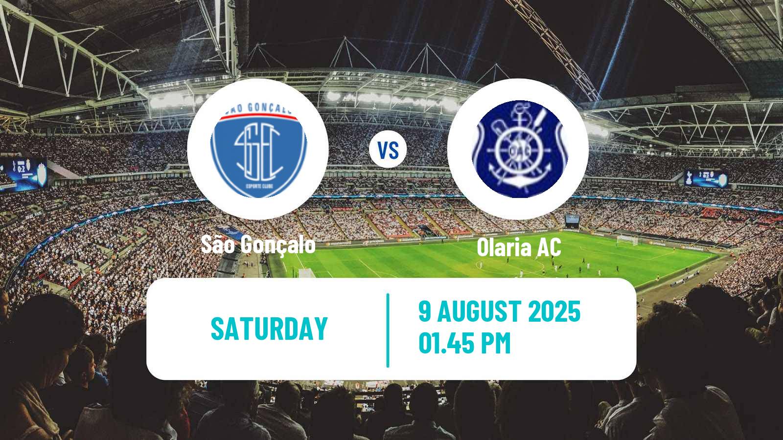 Soccer Brazilian Campeonato Carioca 2 São Gonçalo - Olaria