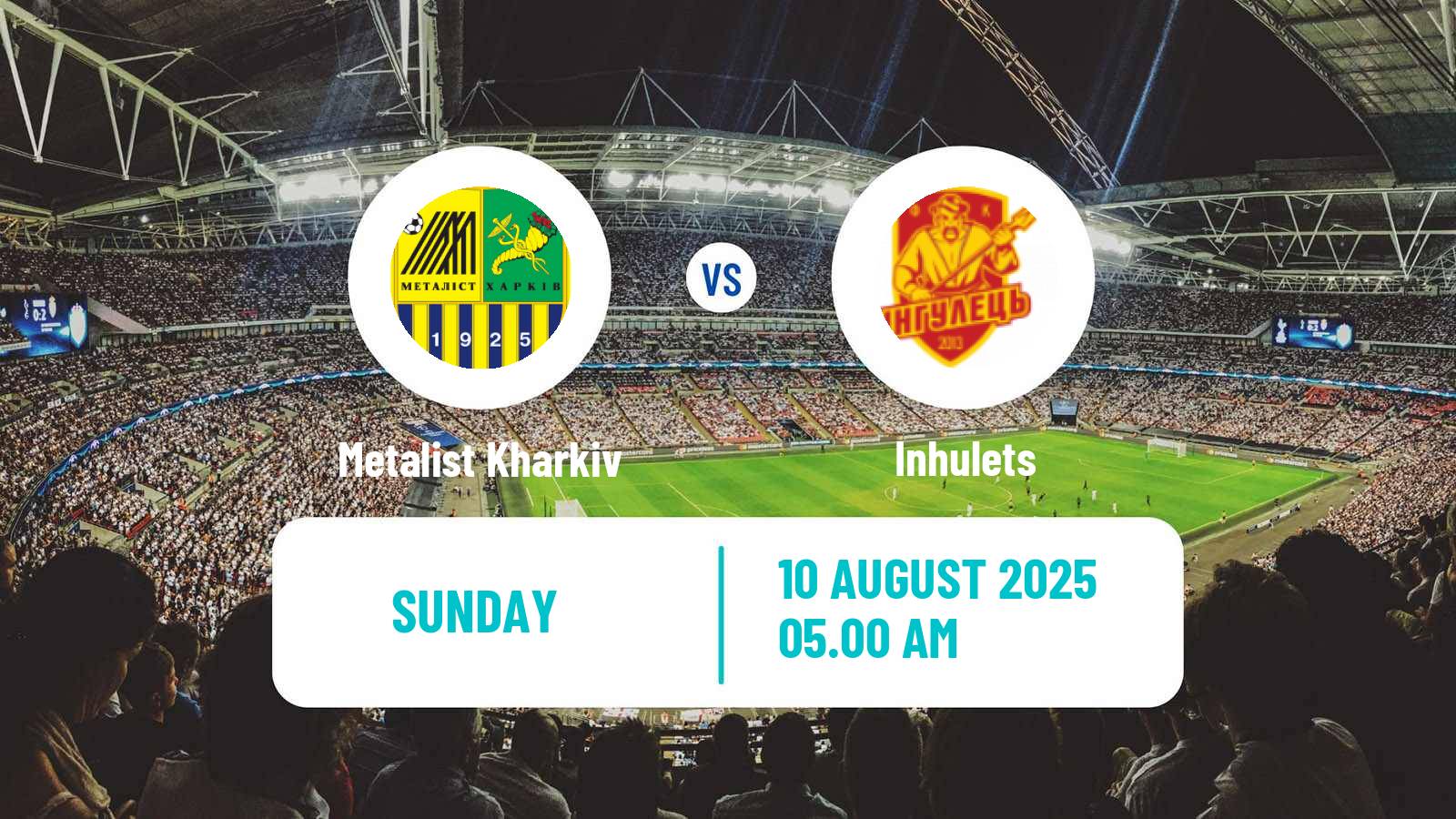 Soccer Ukrainian Persha Liga Metalist Kharkiv - Inhulets