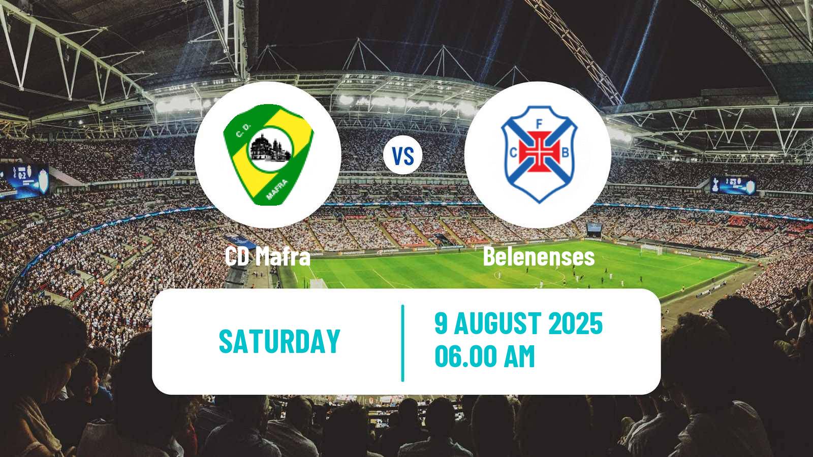 Soccer Portuguese Liga 3 Mafra - Belenenses
