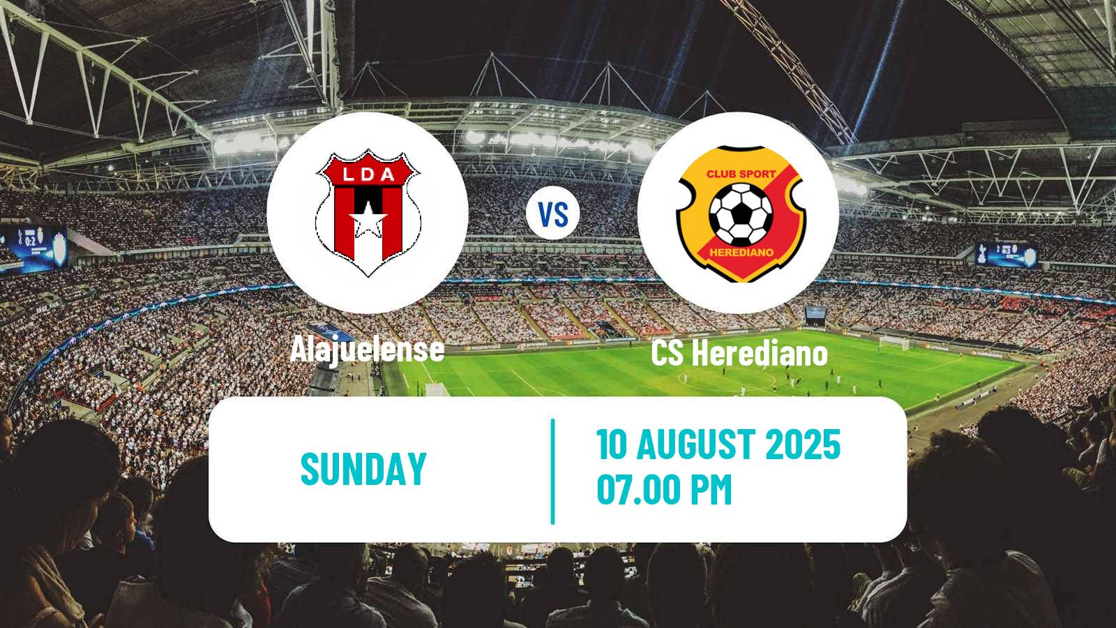 Soccer Costa Rican Primera Division Alajuelense - Herediano