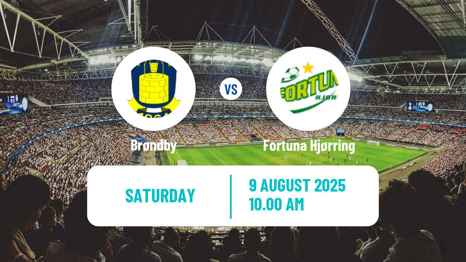 Soccer Danish Elitedivisionen Women Brøndby - Fortuna Hjørring