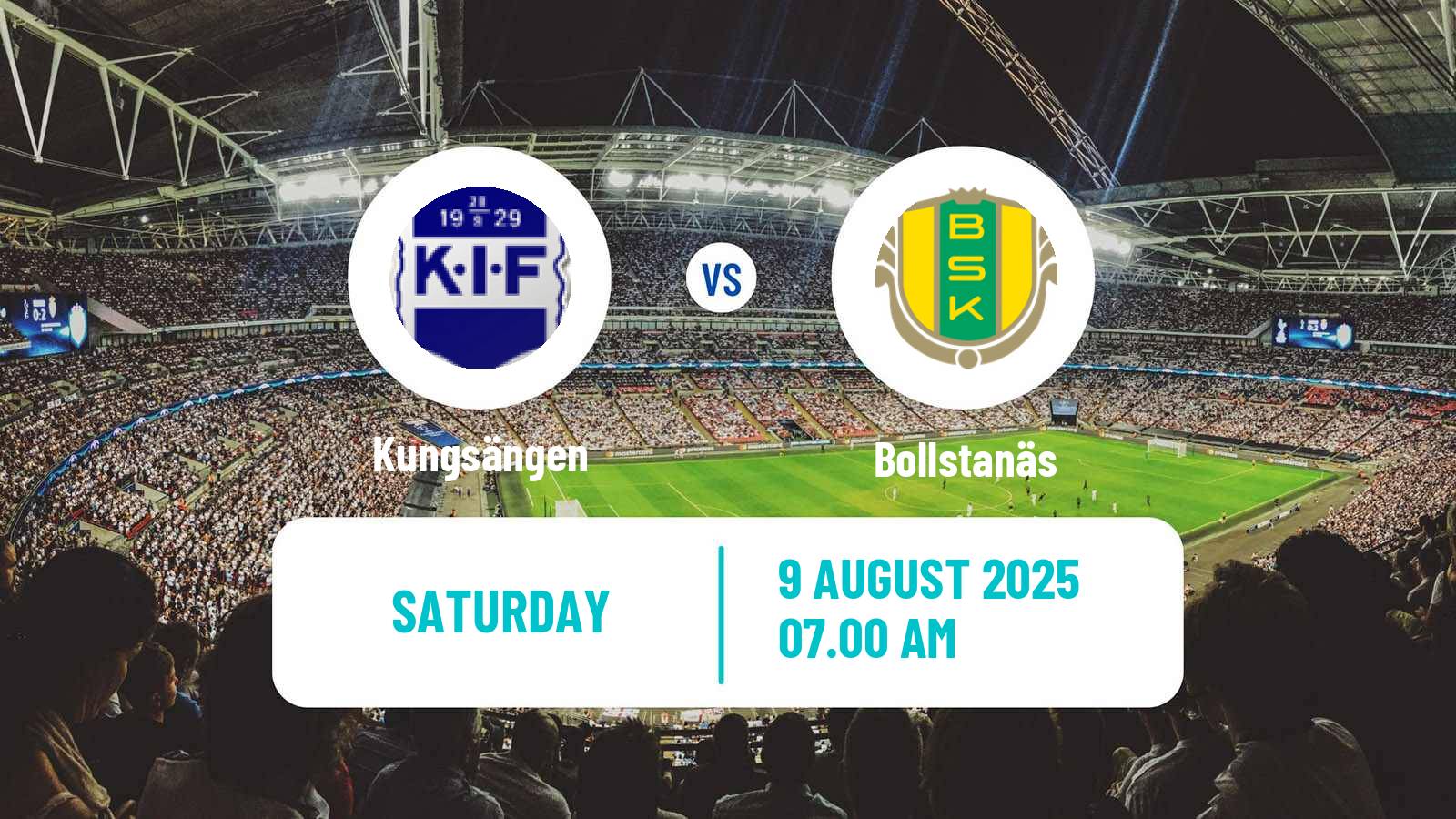 Soccer Swedish Division 2 - Norra Svealand Kungsängen - Bollstanäs
