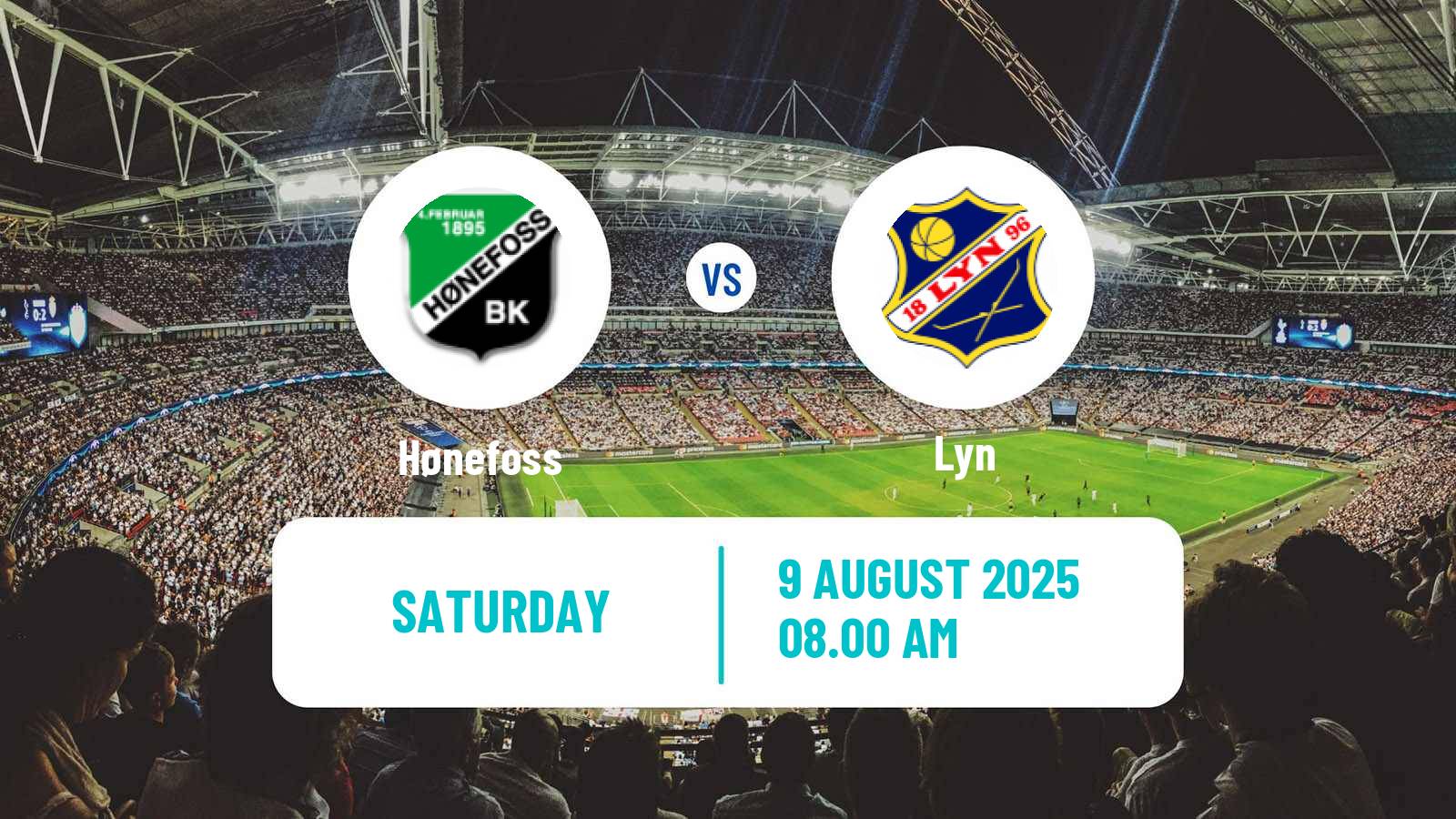 Soccer Norwegian Toppserien Women Hønefoss - Lyn