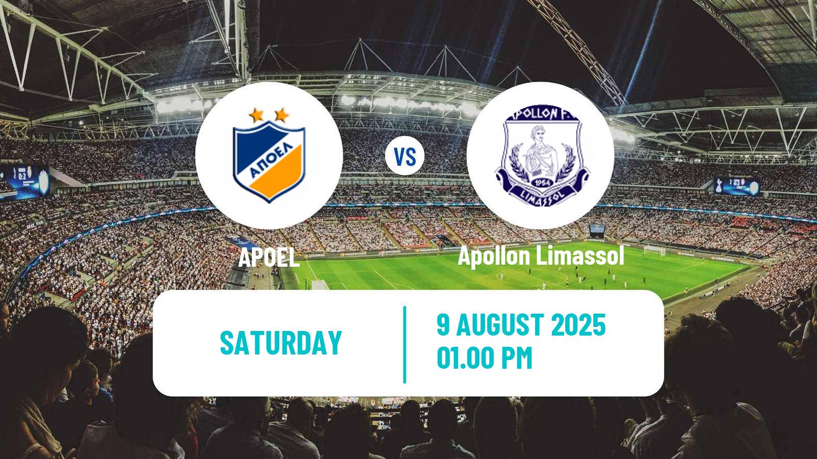 Soccer Club Friendly APOEL - Apollon Limassol