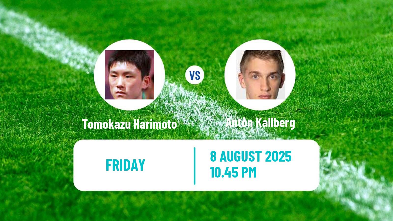 Table tennis Wtt Champions Yokohama Men Tomokazu Harimoto - Anton Kallberg