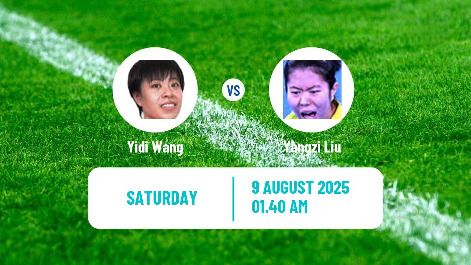 Table tennis Wtt Champions Yokohama Women Yidi Wang - Yangzi Liu