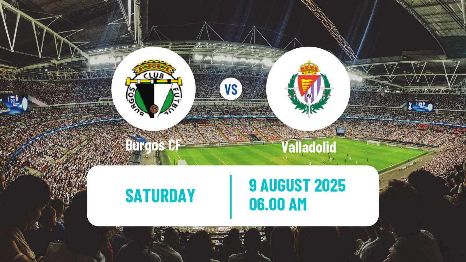 Soccer Club Friendly Burgos - Valladolid