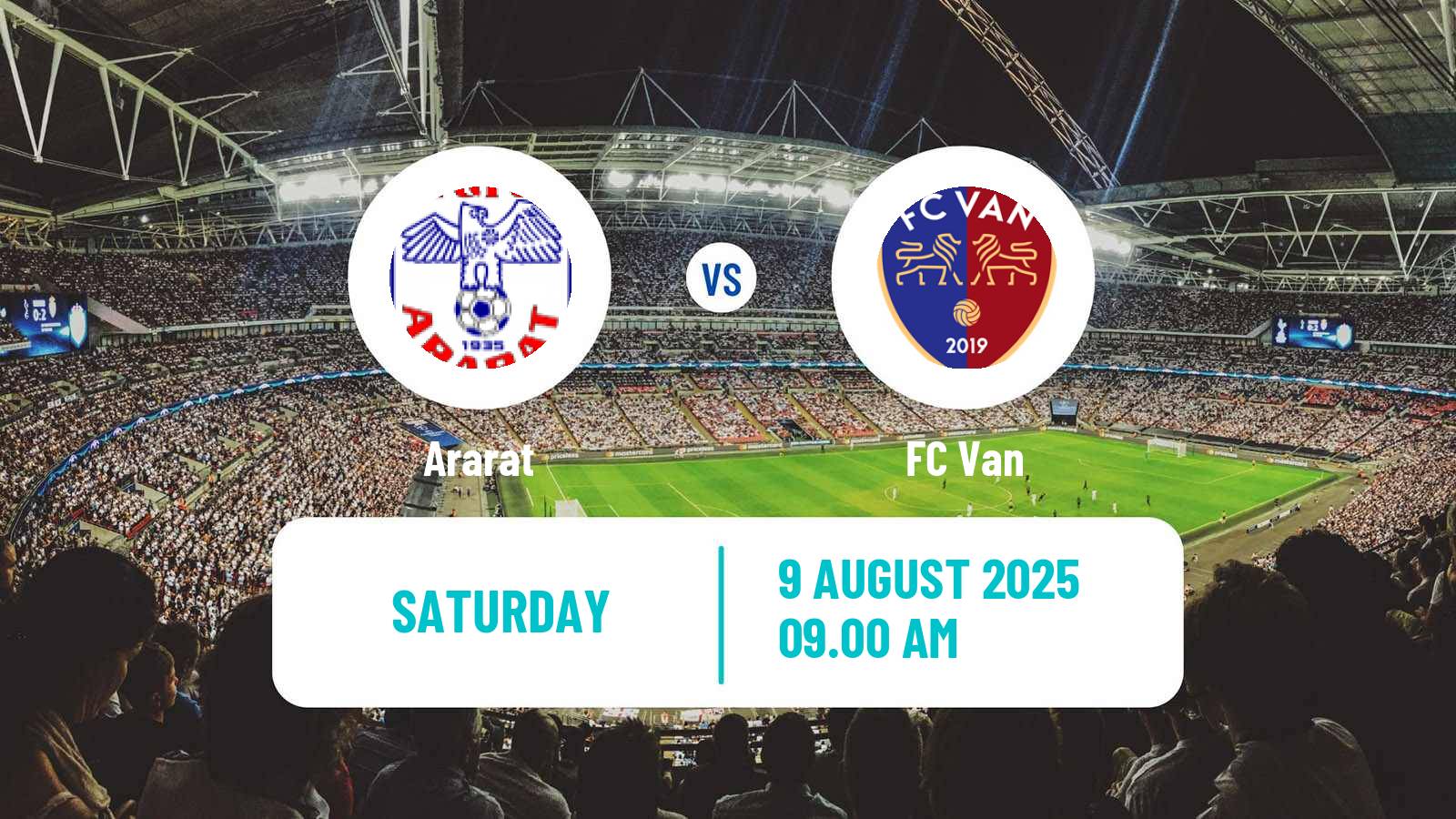 Soccer Armenian Premier League Ararat - Van