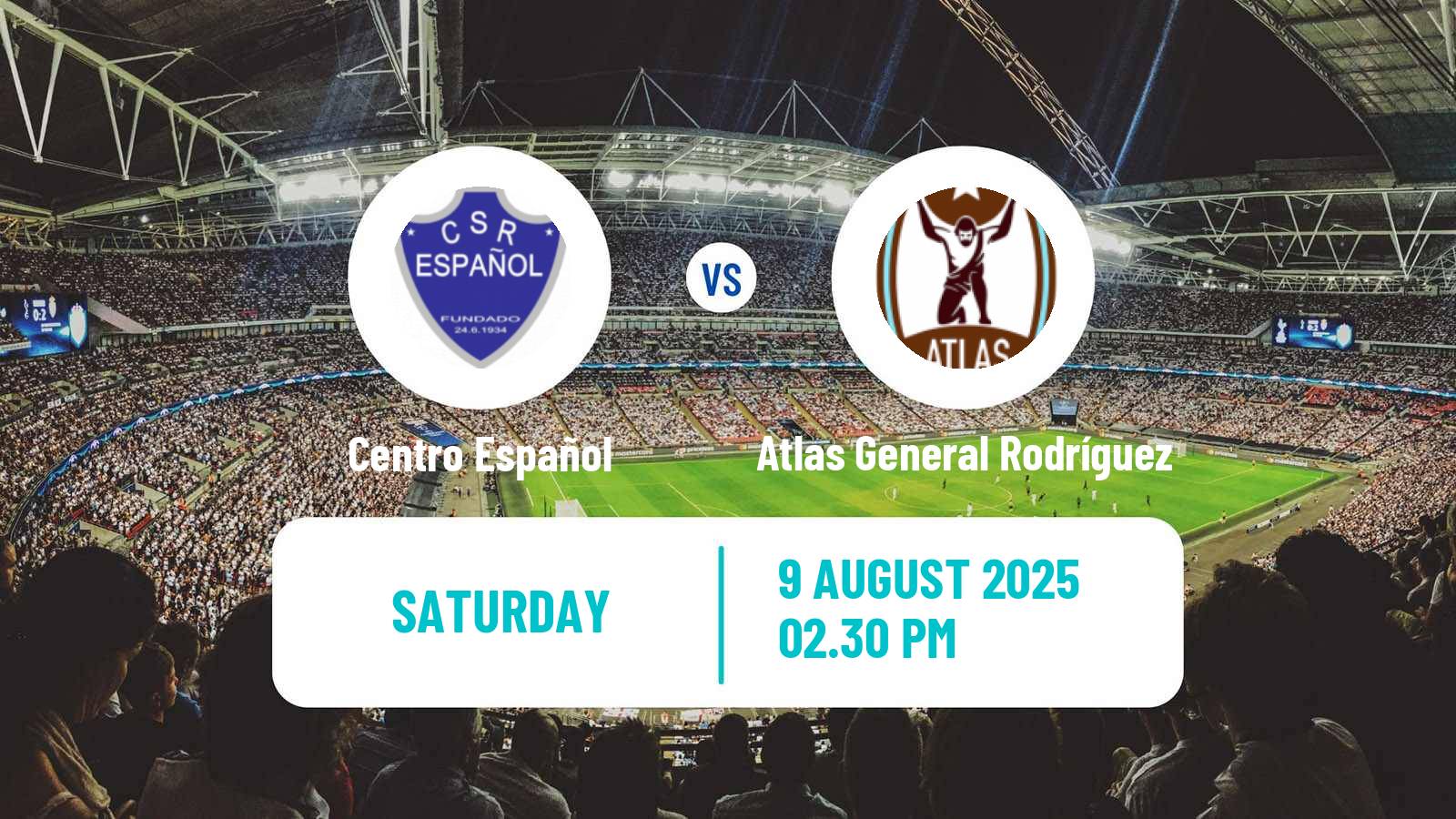 Soccer Argentinian Primera C Centro Español - Atlas General Rodríguez