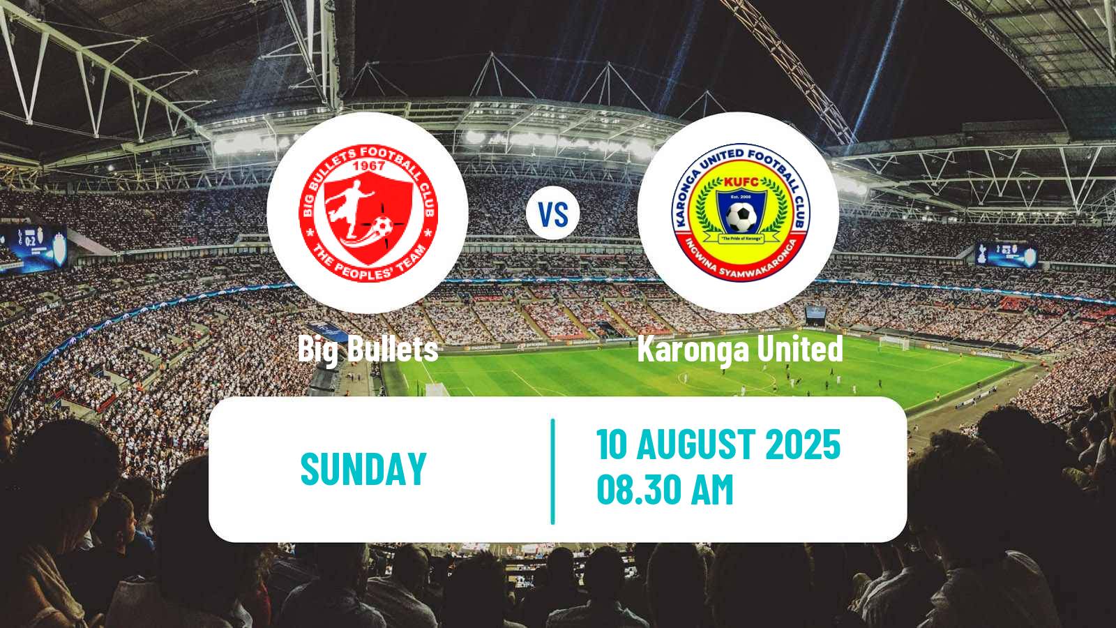 Soccer Malawi Premier Division Big Bullets - Karonga United
