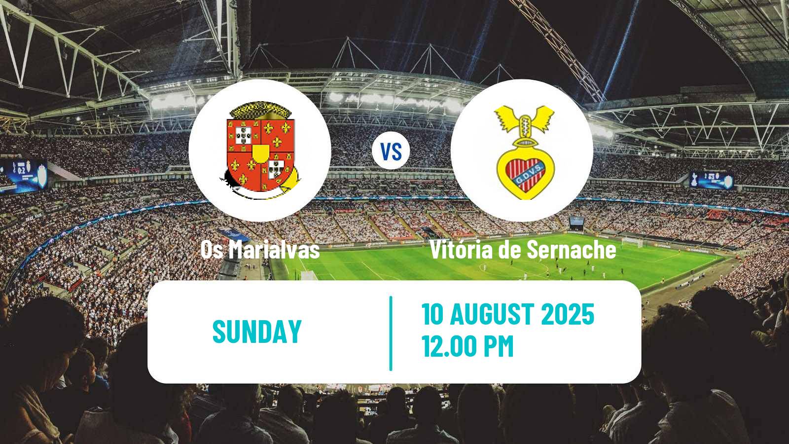 Soccer Campeonato de Portugal - Group C Os Marialvas - Vitória de Sernache