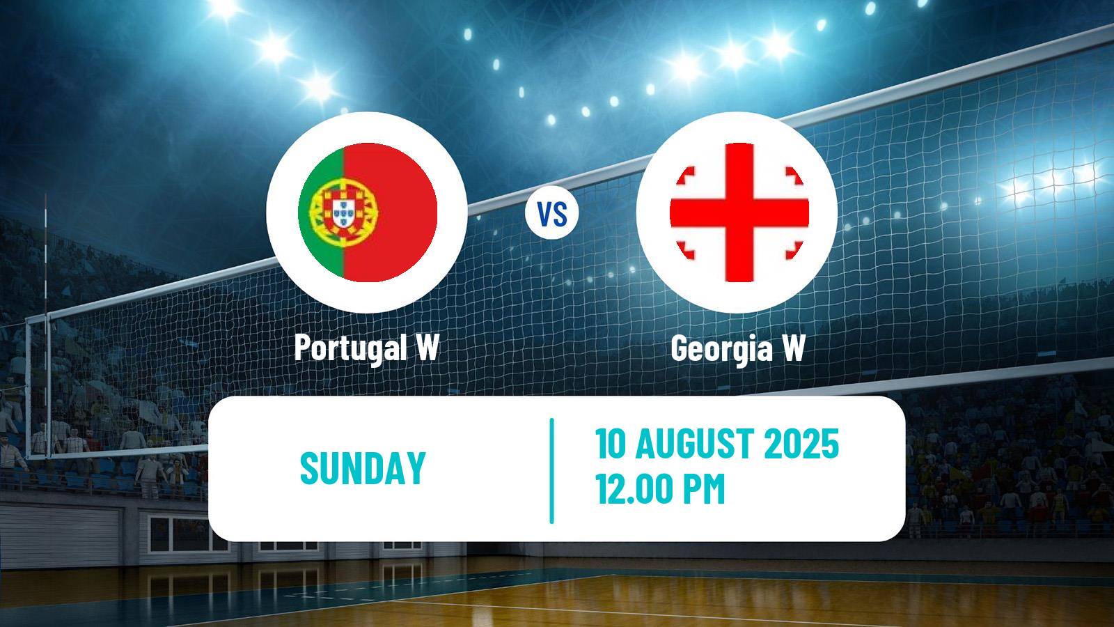 Volleyball European Championships Volleyball Women Portugal W - Georgia W