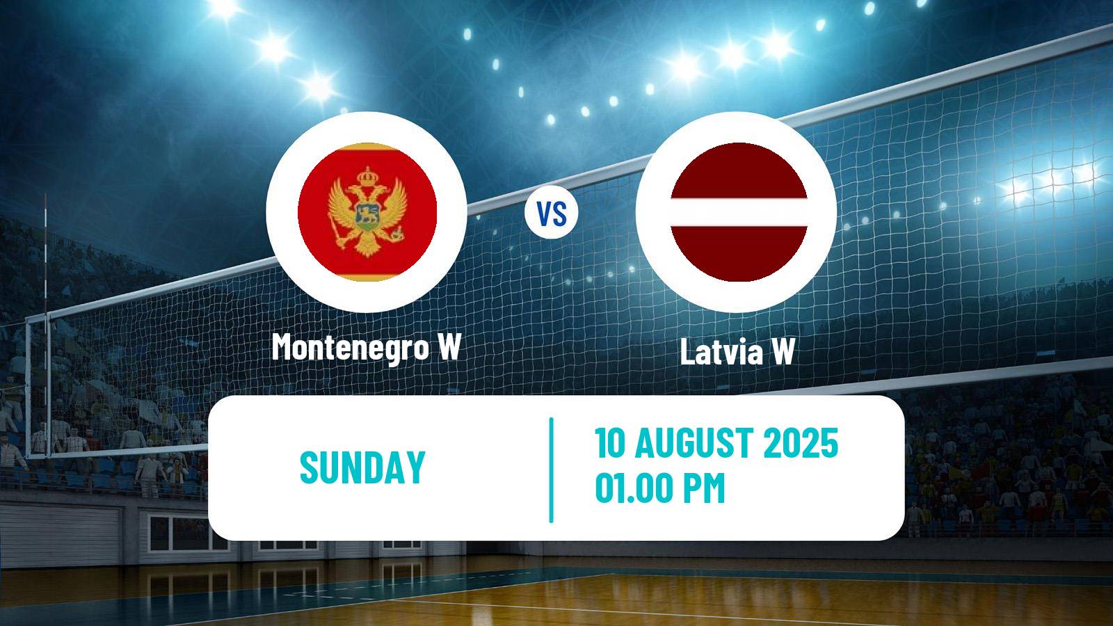 Volleyball European Championships Volleyball Women Montenegro W - Latvia W