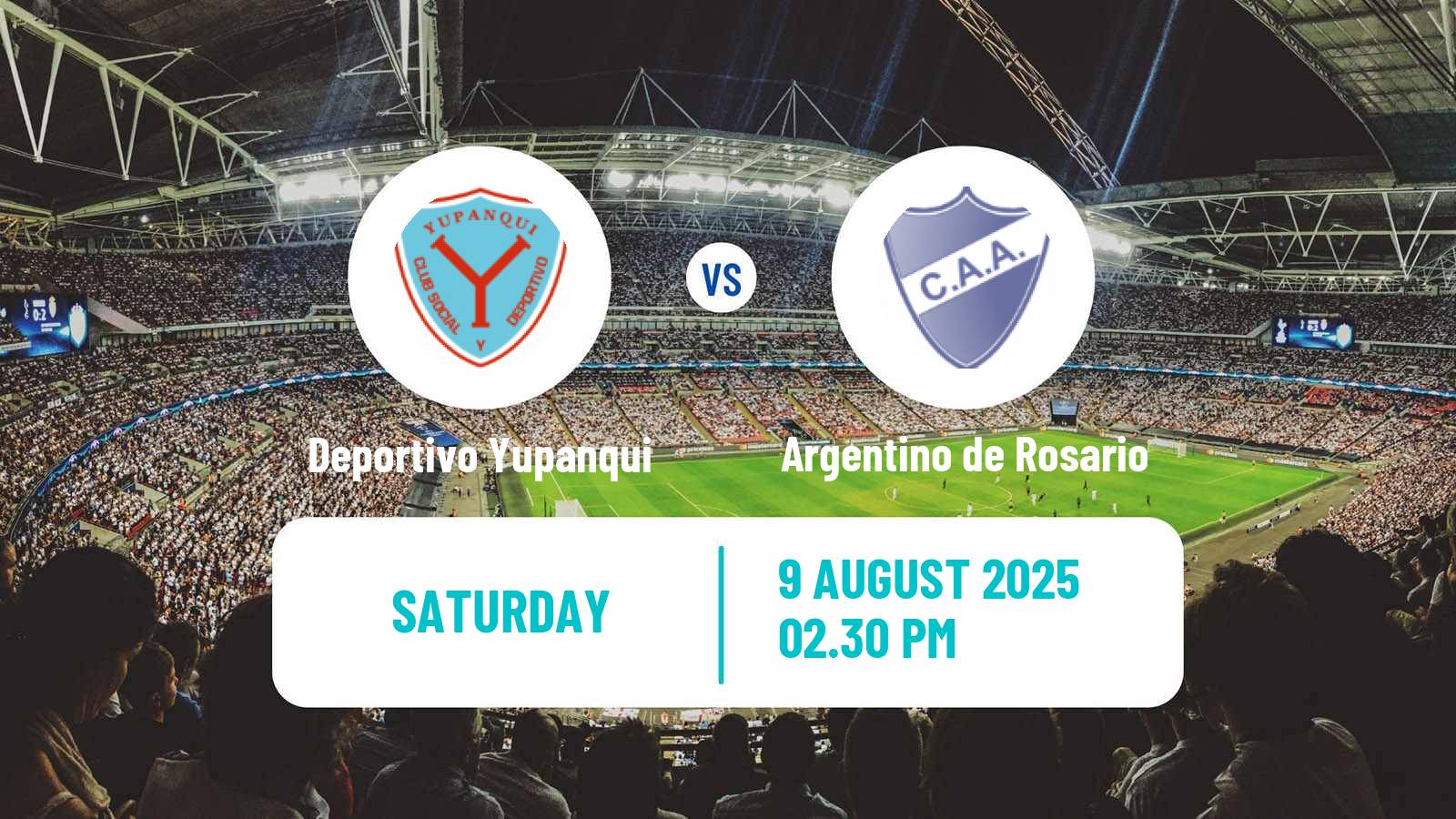 Soccer Argentinian Primera C Deportivo Yupanqui - Argentino de Rosario