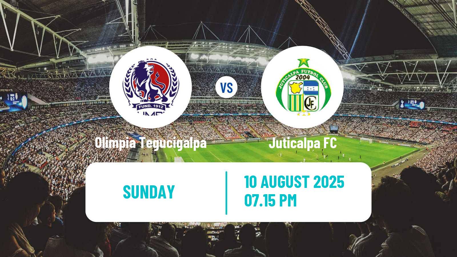 Soccer Honduras Liga Nacional Olimpia Tegucigalpa - Juticalpa