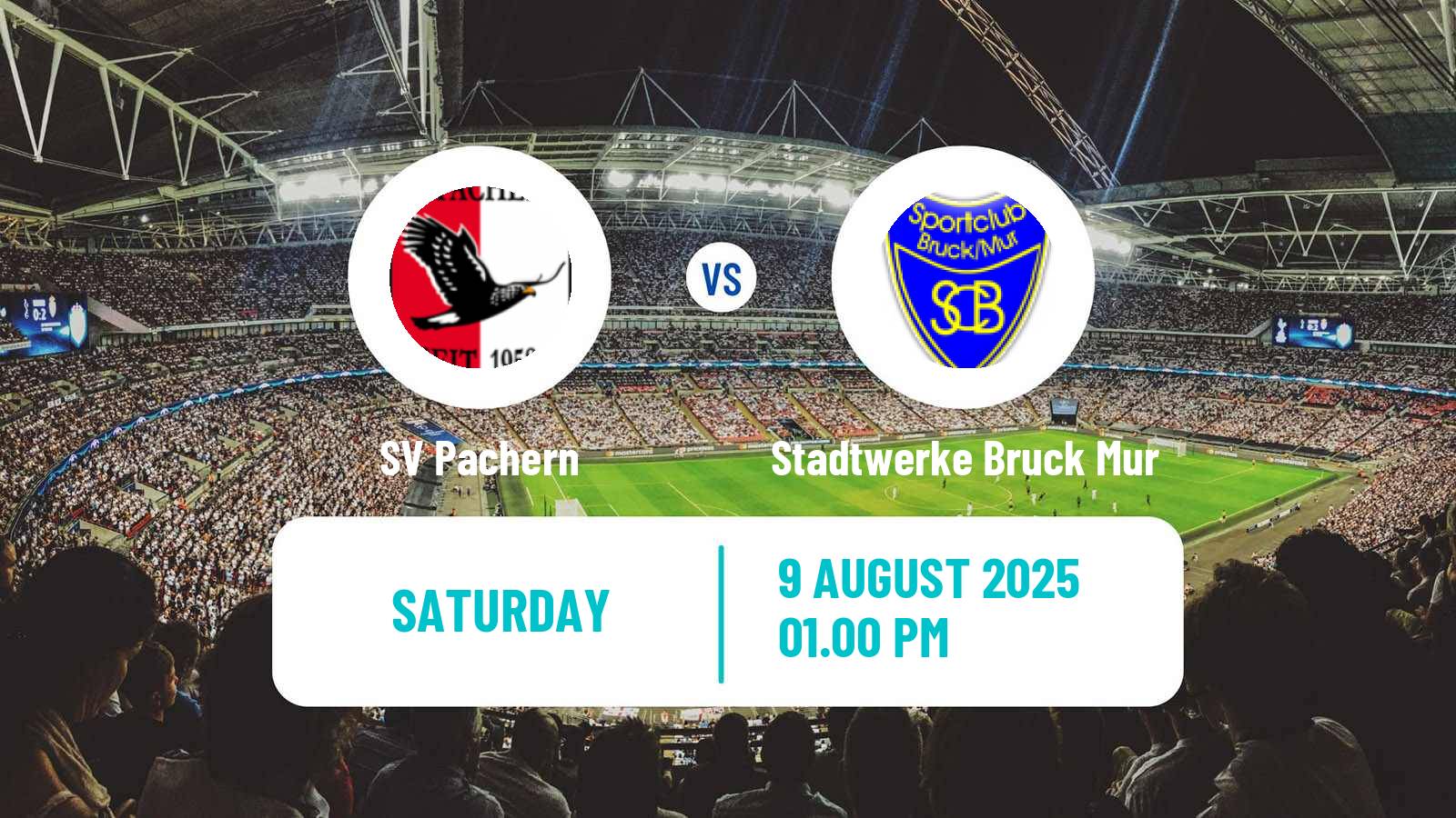 Soccer Austrian Landesliga Steiermark Pachern - Stadtwerke Bruck Mur