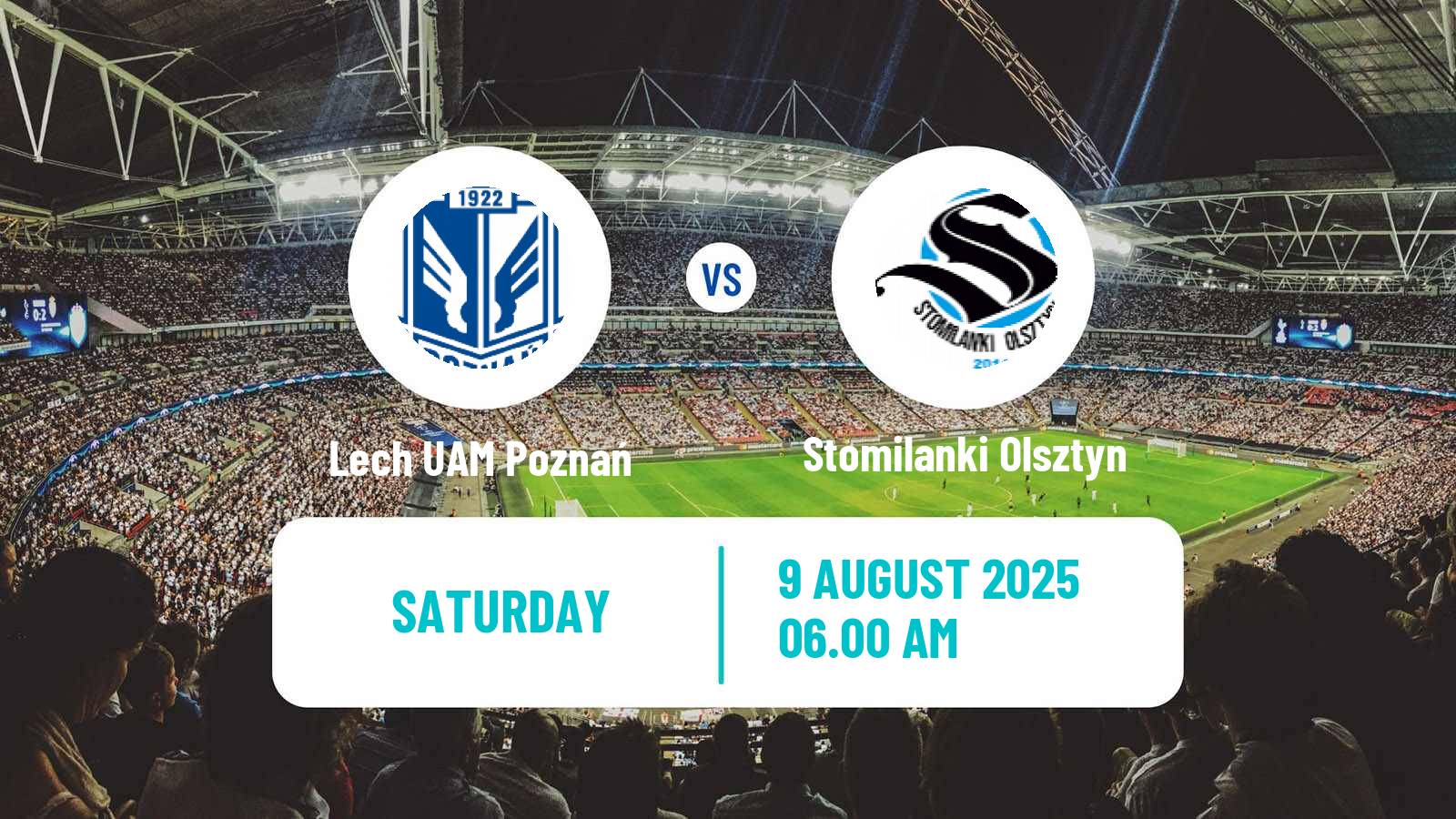 Soccer Polish Ekstraliga Women Lech UAM Poznań - Stomilanki Olsztyn