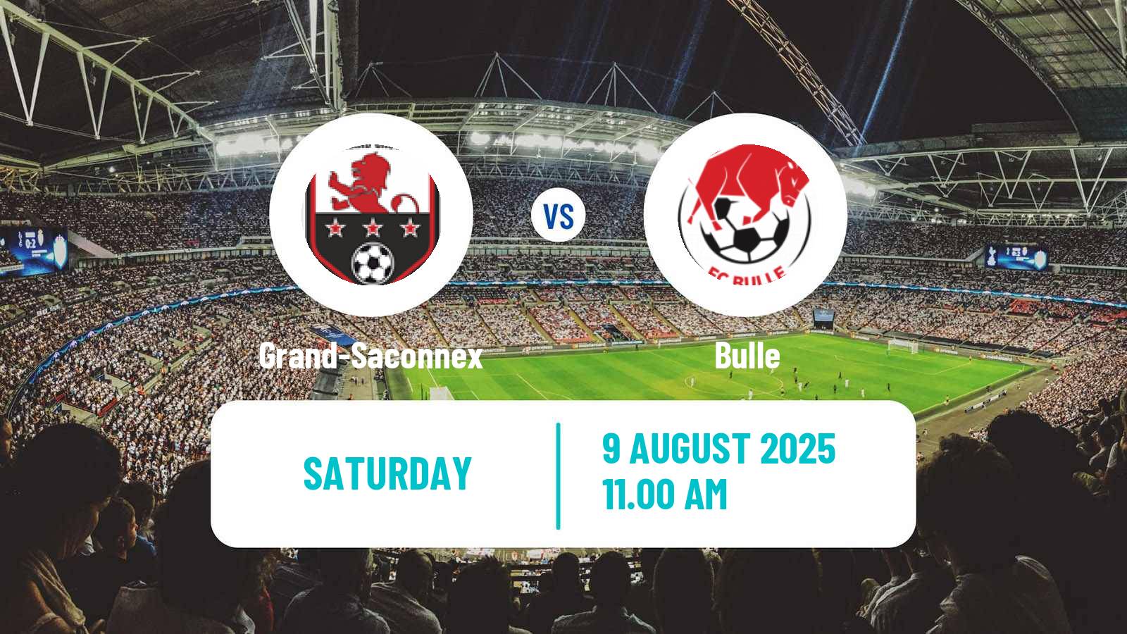 Soccer Swiss Promotion League Grand-Saconnex - Bulle