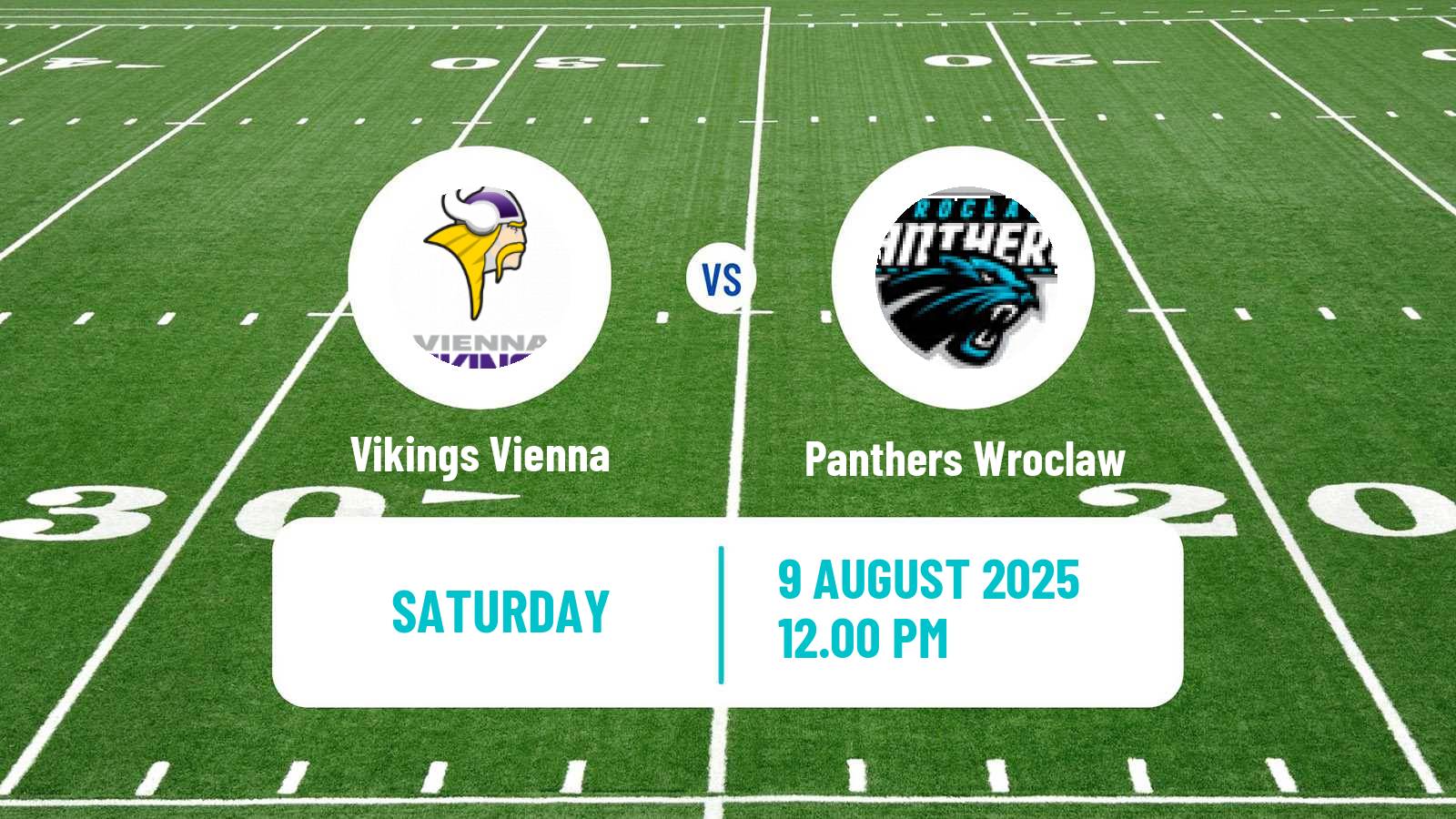 American football European League of American Football Vikings Vienna - Panthers Wroclaw