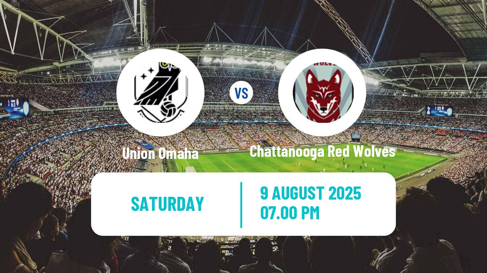 Soccer USL League One Union Omaha - Chattanooga Red Wolves