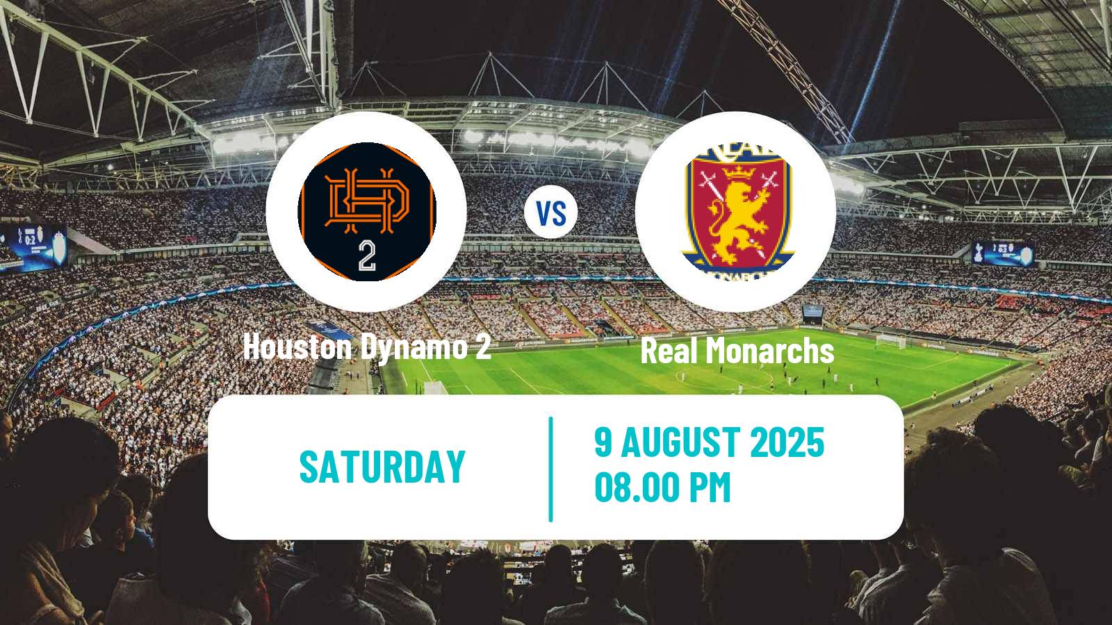 Soccer MLS Next Pro Houston Dynamo 2 - Real Monarchs