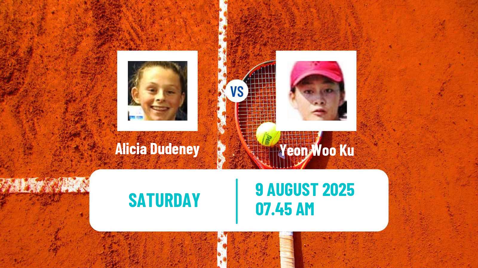 Tennis ITF W35 Roehampton 2 Women Alicia Dudeney - Yeon Woo Ku