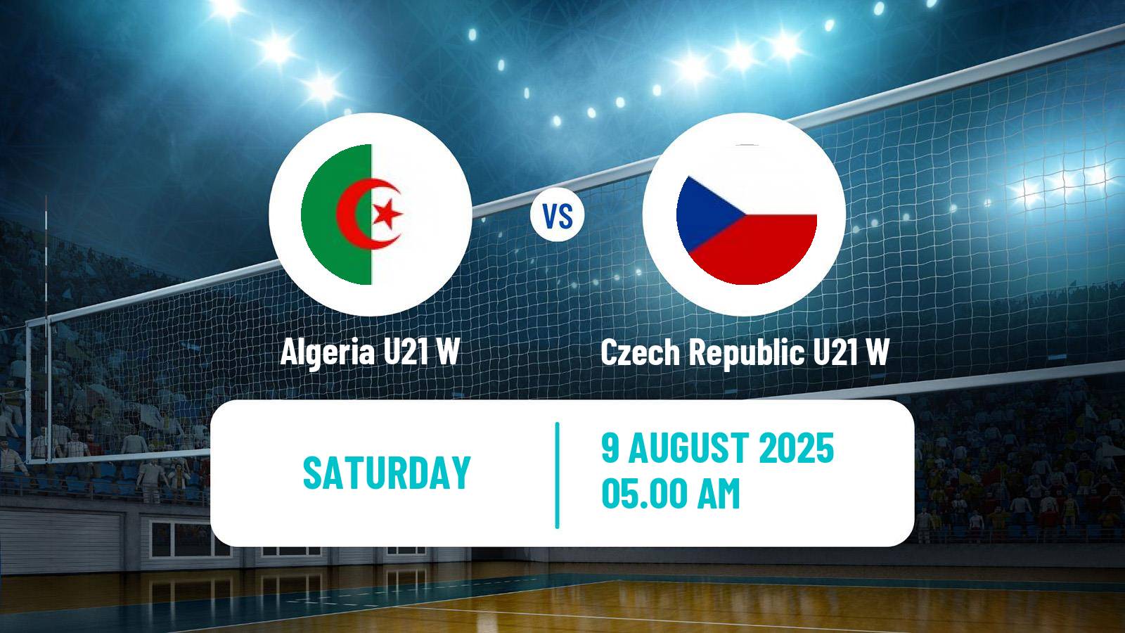 Volleyball World Championship U21 Volleyball Women Algeria U21 W - Czech Republic U21 W